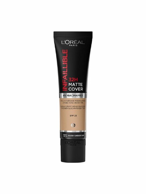 Loreal Тональный крем Infaillible matte 32H т. 115