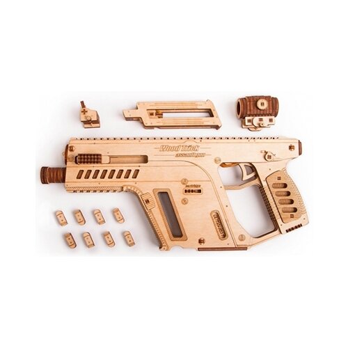 Wood Trick 3D-пазл Штурмовая винтовка 1234-22 68934151184 запасной магазин обойма asg для ingram m11 со2 gnb 4 5 мм