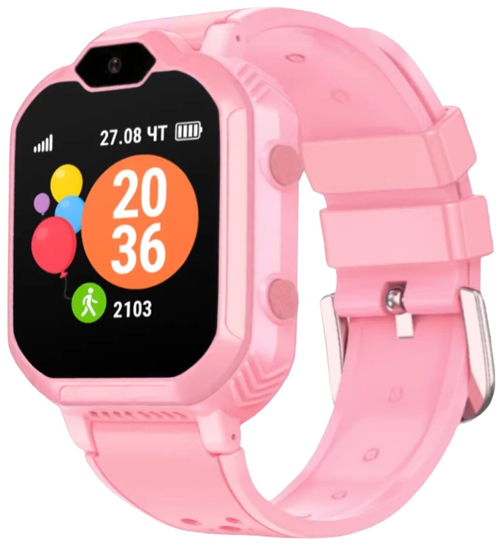 Детские часы KIDS AQUA PLUS PINK G-W19PNK GEOZON