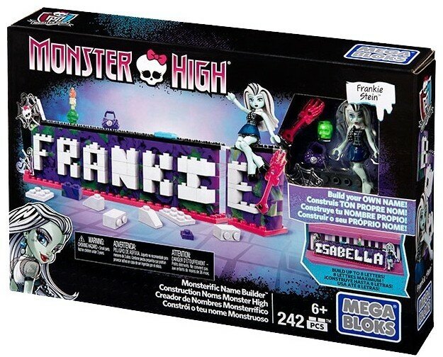 Mega Bloks Monster High DRV33 Монстерическая именная табличка