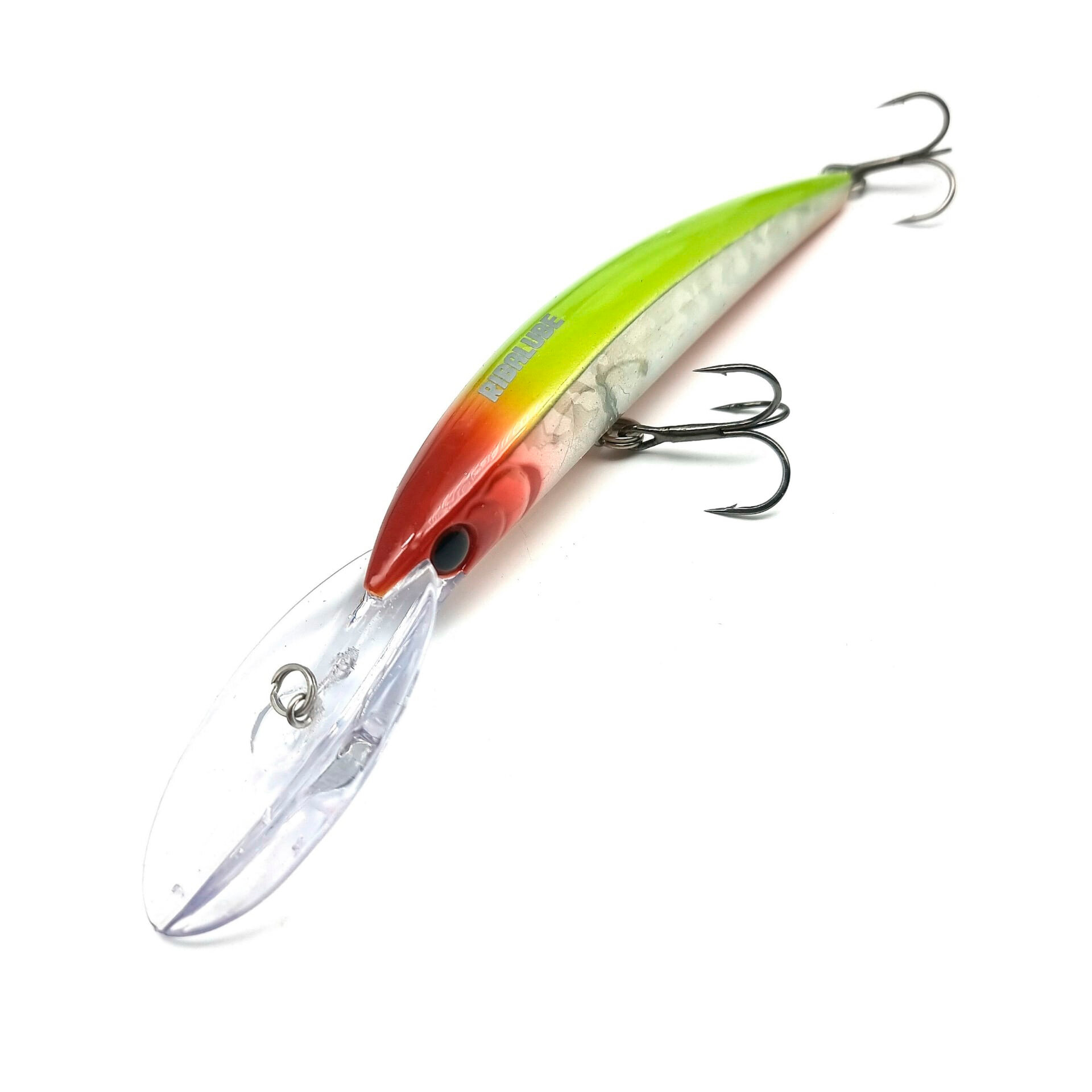 Воблер Ribalube Crystal Minnow 130мм/20гр/5-6,0м/#064 Воблер для троллинга/Приманка на щуку окунь судак/Приманка для спиннинга