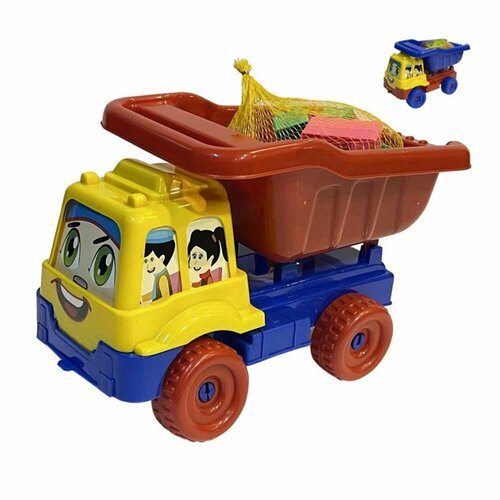 Орион Игрушка Грузовик Granite truck + мини-конструктор 26 деталей Орион 2467