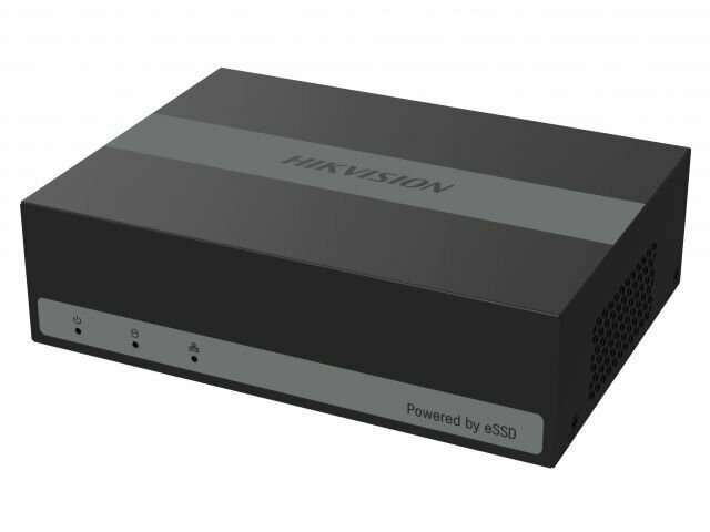 Гибридный HD-TVI регистратор Hiwatch DS-H104EGA(330GB) 4 канала с встроенным eSSD накопителем и технологией AoC обнаружение движения