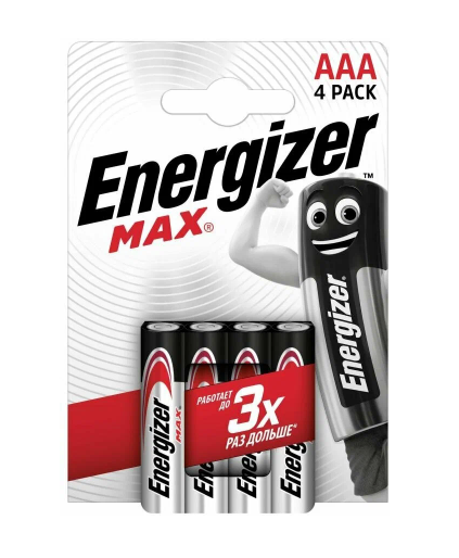 Батарейка ENERGIZER Max AAA, 4 шт - фото №7