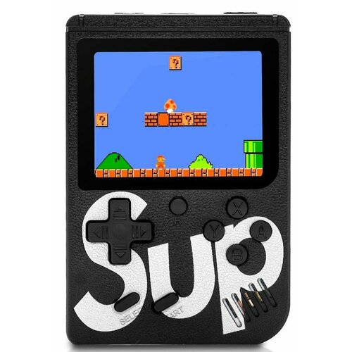 Портативная игровая приставка Retro FC SUP (400 в 1) + 400 встроенных игр (Черная)