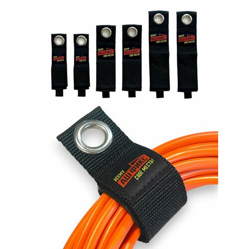 Набор строп для хранения на липучке