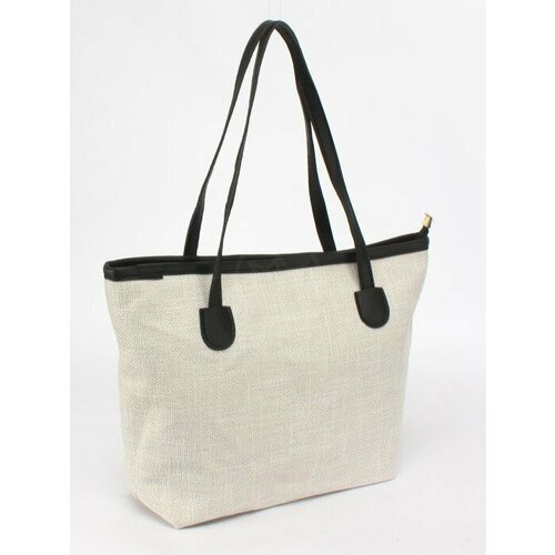 Сумка 254215, фактура гладкая, бежевый сумка торба повседневная текстиль зеленый