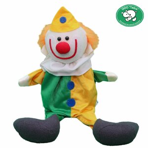 Мягкая игрушка на руку "Тайга" для домашнего кукольного театра "Клоун"