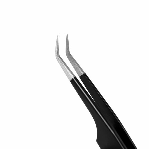 Пинцет для наращивания ресниц RILI Black Line тип L 7mm японская сталь 699₽