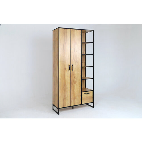 Шкаф Виртон-2, Дуб крафт золотой