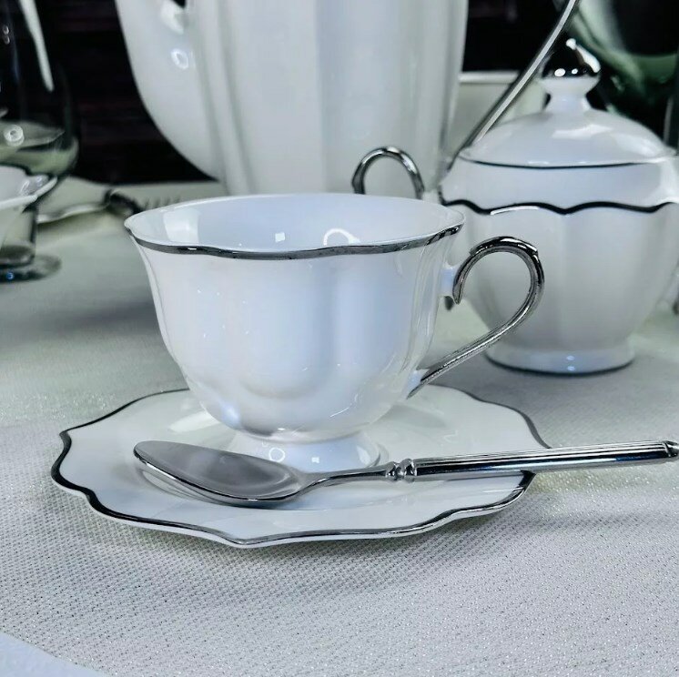 Чайный набор 12пр. MAGNOLIA SILVER 205-589 118-205-589