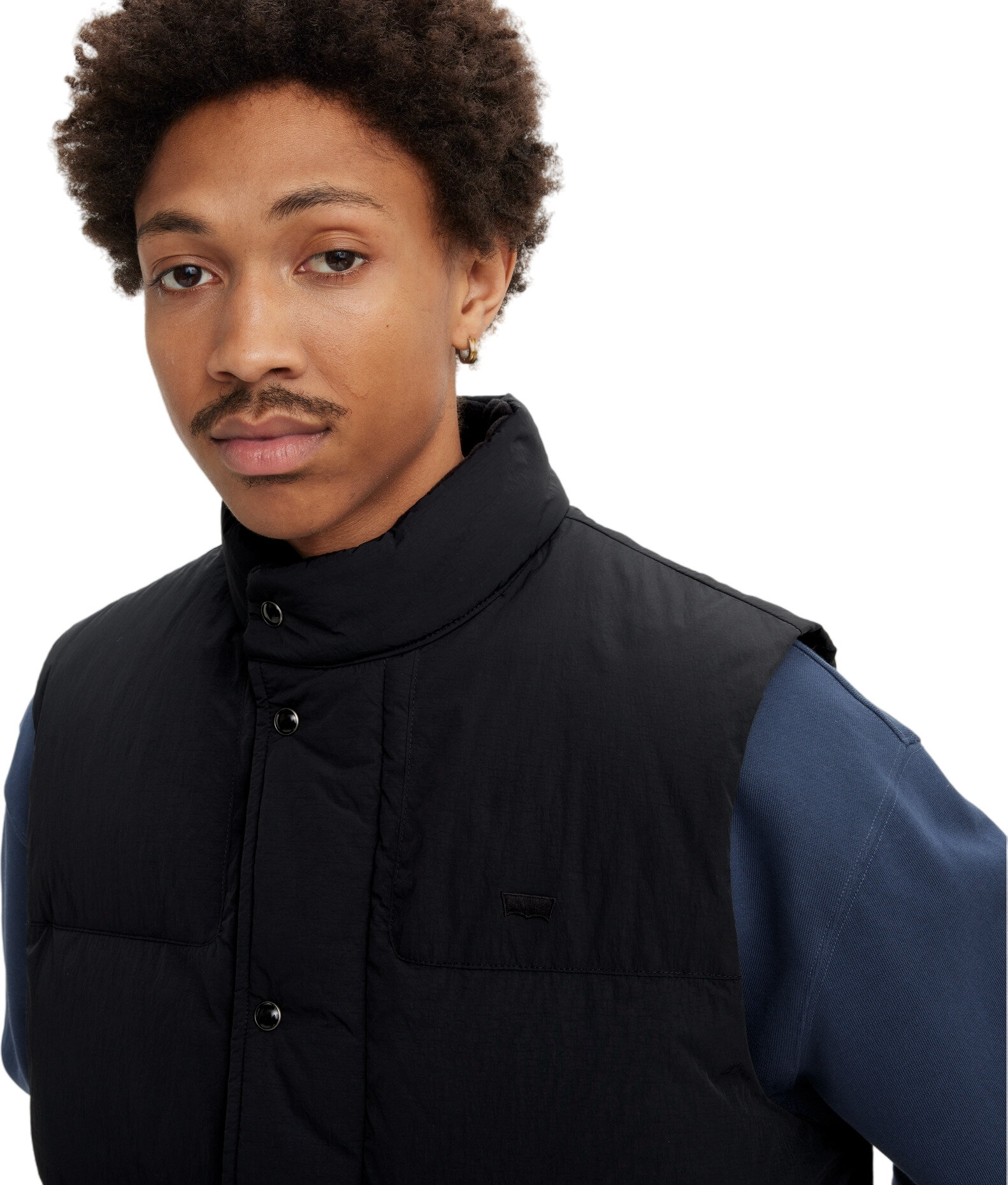 Жилет спортивный Levi's Men Rockridge Vest, размер L, черный — фото 1