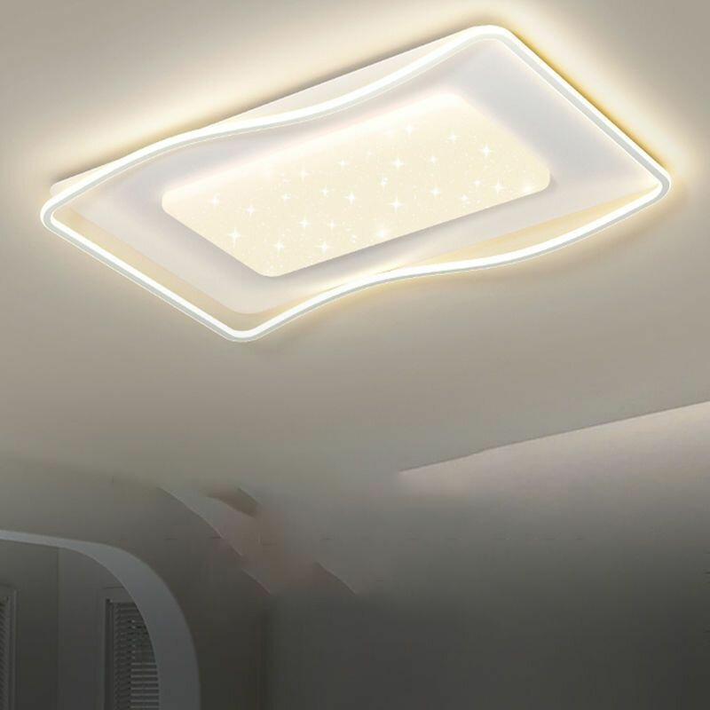 Светильник для гостиной xiaomi Mijia, потолочный светильник, бесступенчатое затемнение, с дистанционным управлением, 110*70 см