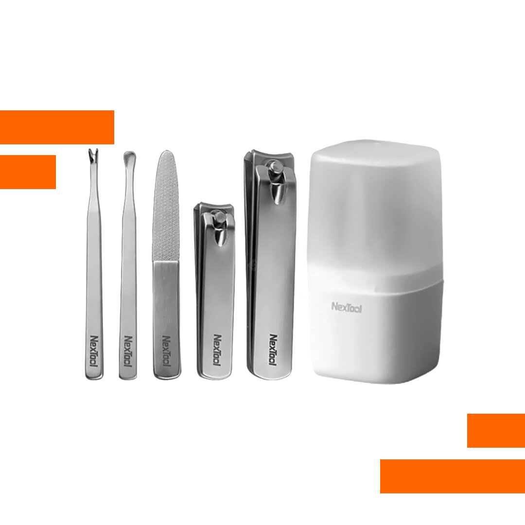 Маникюрный набор NextTol Nail Clipper Set NE20015 ORIGINAL, 5 предметов, в футляре