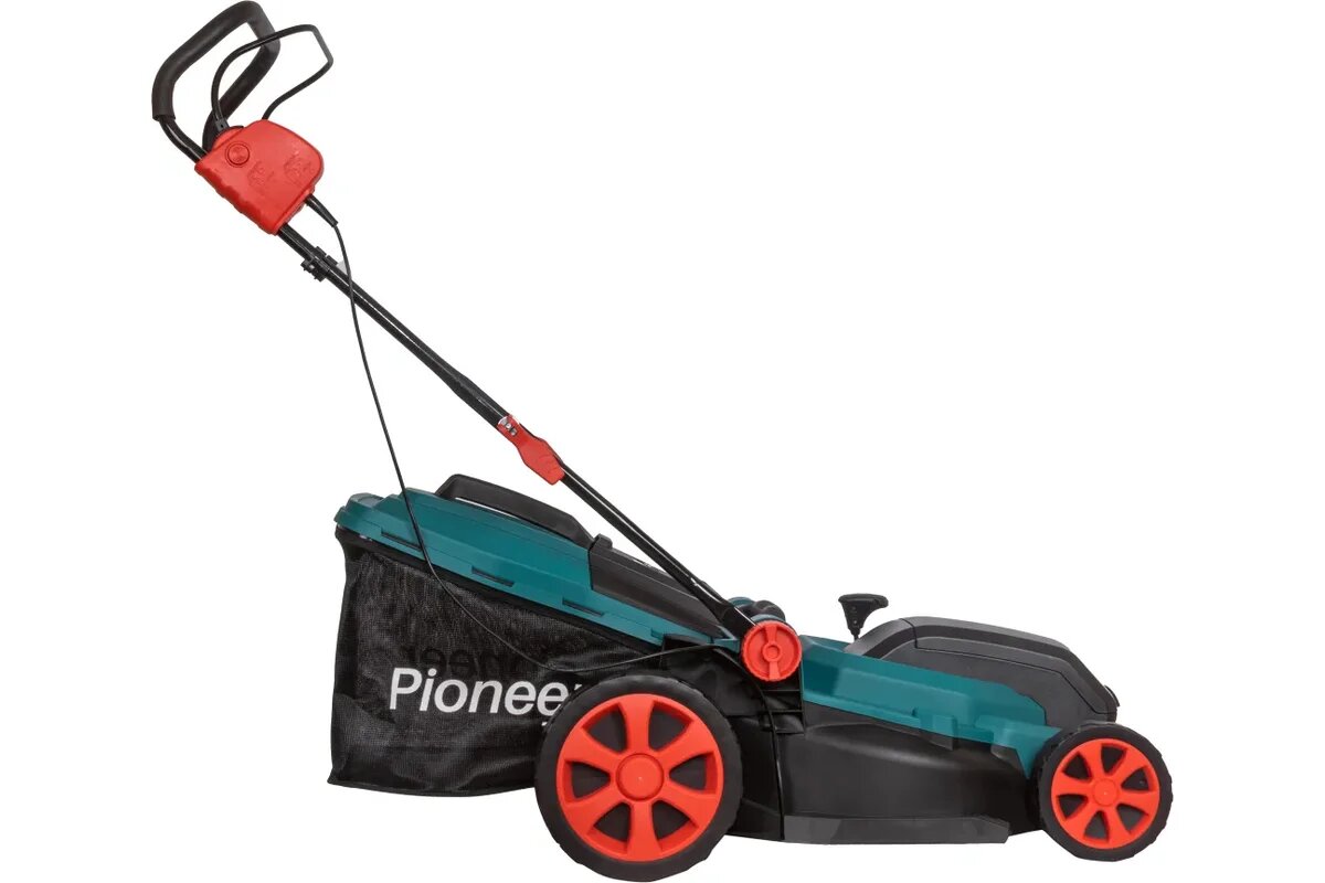 Изображение Газонокосилка аккумуляторная Pioneer BLM-404-40-BL, Скорость: 3200 об/мин. Ширина скашивания: 40 см