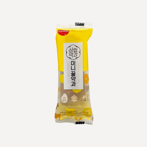 Изображение товара Пшеничное печенье Mini Yakgwa с мёдом и имбирем 70 г, Южная Корея