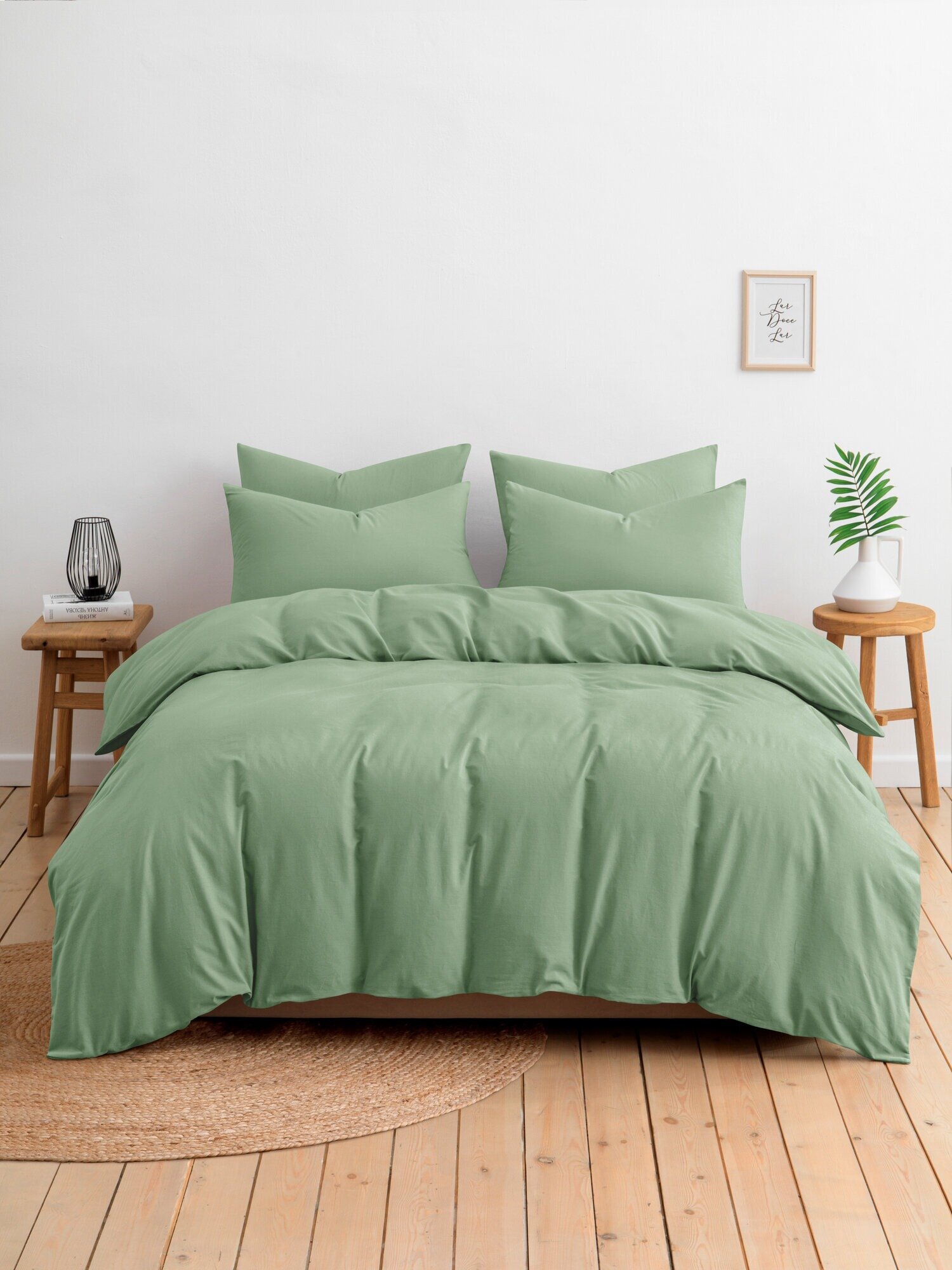 КПБ Ночь Нежна Олива 637 Перкаль г/к 1.5 сп. 50х70 (2) стандарт