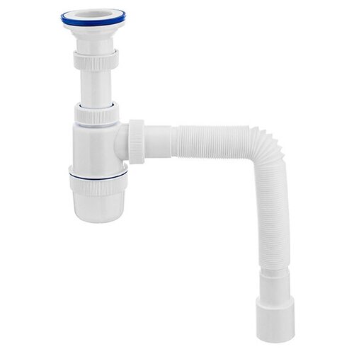 Сифон универсальный virplast 1 12х40 белый 842₽