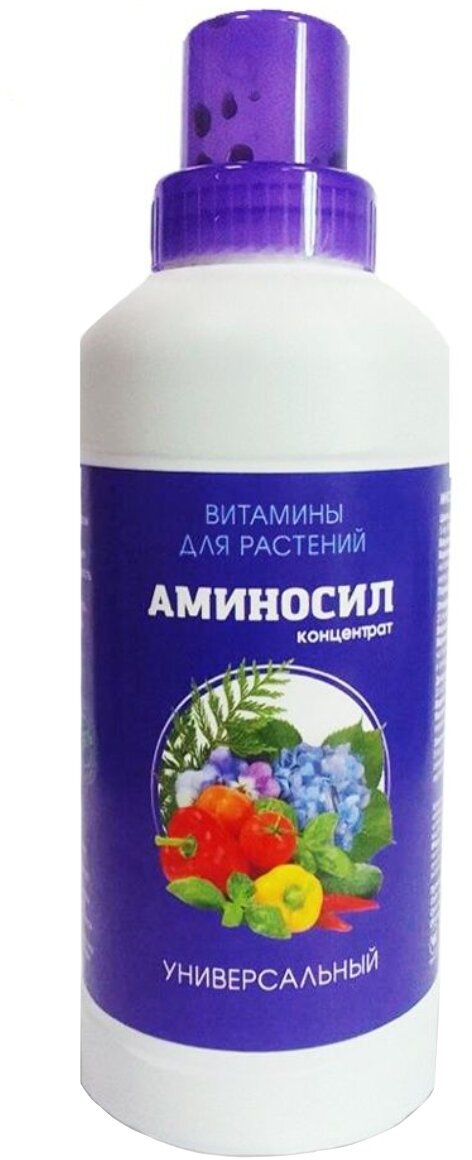 Удобрение "Аминосил" Универсальный витамины для растений 500мл - фотография № 7