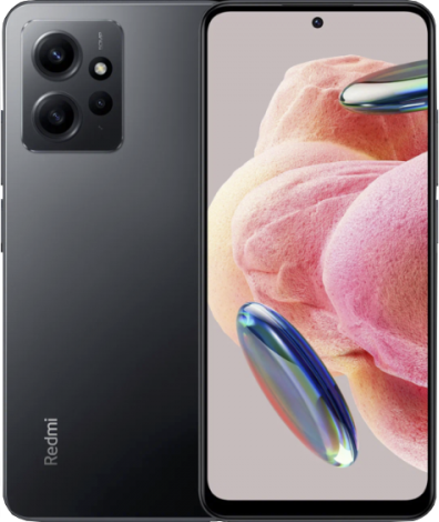 Смартфон Xiaomi Redmi Note 12 4G, 4/128Gb, Onyx Gray (NFC)