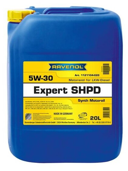   RAVENOL Expert SHPD SAE 5W-30 (20)