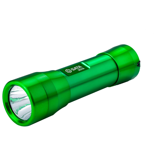 Фонарь (125мм.) светодиодный SATA Aluminum Flashlight