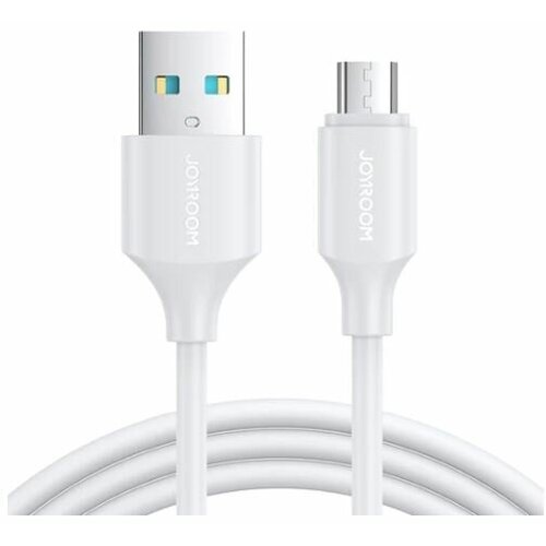 кабель для зарядки micro usb joyroom s um018a9 2м 2 4a белый Кабель для зарядки Micro USB Joyroom S-UM018A9 25см 2.4A белый