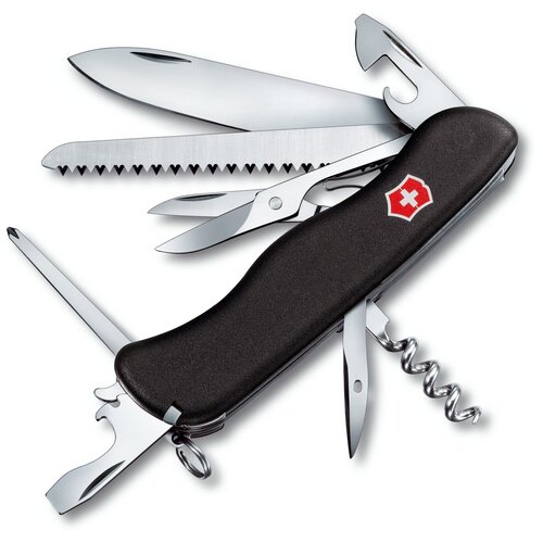 фото Нож многофункциональный victorinox outrider (0.9023) черный