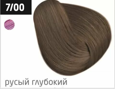 OLLIN Professional Performance перманентная крем-краска для волос, 7/00 русый глубокий, 60 мл - фотография № 8