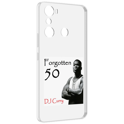 Чехол MyPads 50 Cent - Forgotten 50 для Infinix Hot 20i задняя-панель-накладка-бампер