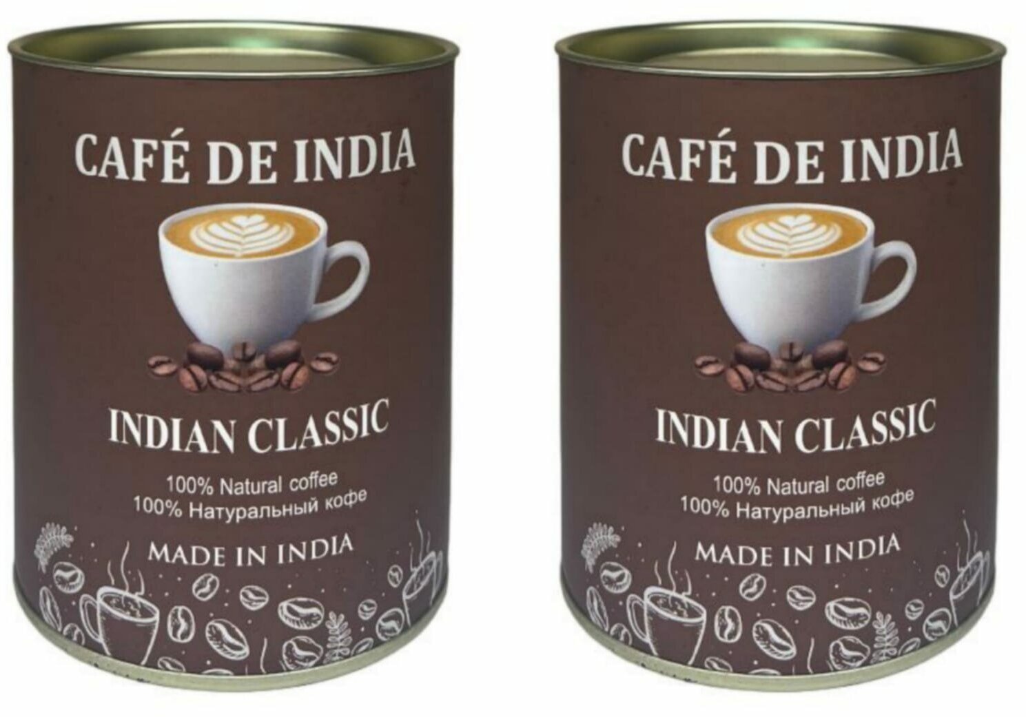 Кофе растворимый Bharat BAZAAR Indian Classic 100 г, 2 шт - фотография № 1