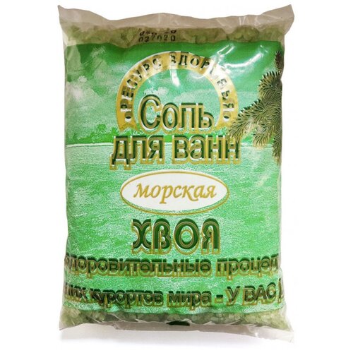 Ресурс Здоровья Соль для ванн Хвоя, 1 кг, 16 мл