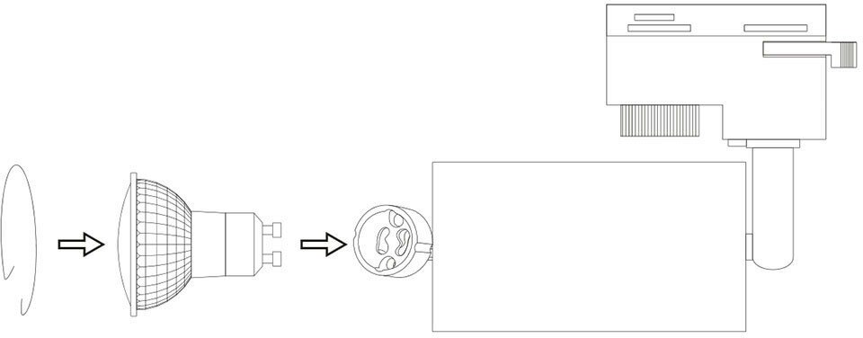 Трековый светильник-спот MAYTONI Track Lamps TR002-1-GU10, кол-во ламп: 1 шт., цвет плафона: черный - фотография № 7