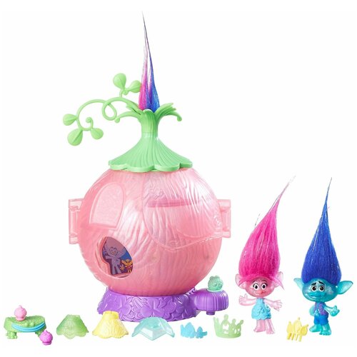 Фигурки Hasbro Trolls Коронация B6560, 2 шт. игровой набор hasbro trolls тролли в закрытой уаковке