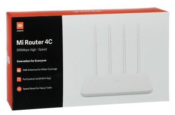 Wi-Fi роутер Xiaomi Mi WiFi Router 4C CN