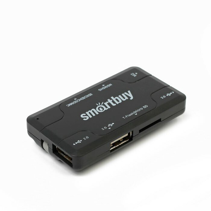 USB-концентратор SmartBuy Combo SBRH-750 разъемов: 3