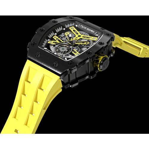 фото Наручные часы tsar bomba мужские наручные часы tsar bomba automatic tb8208a-04, желтый