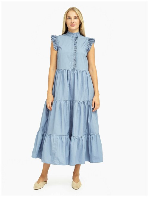 Платье Twinset Milano, размер 40, голубой