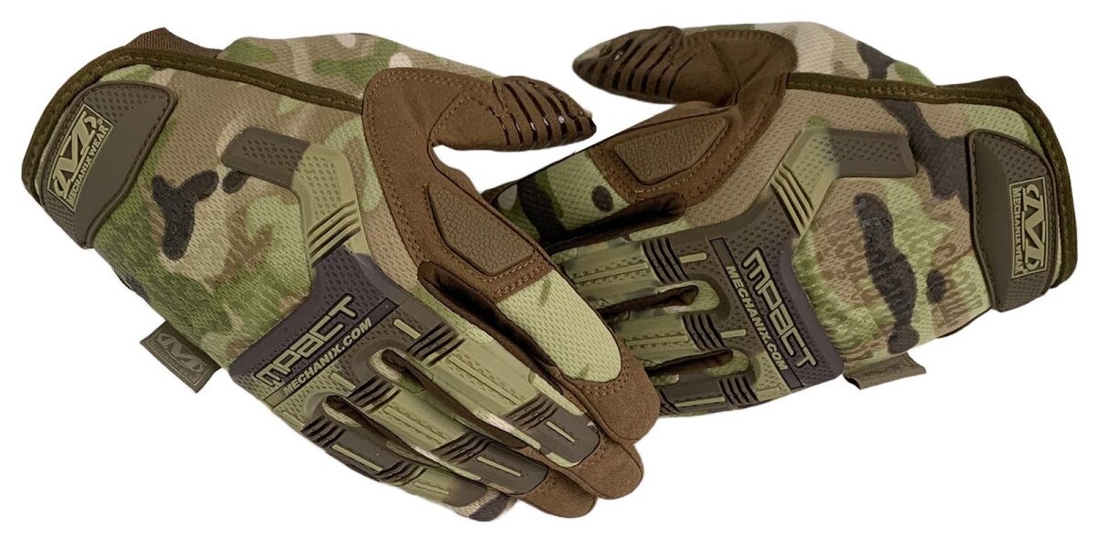 Тактические перчатки Mechanix Wear (камуфляж Multicam)