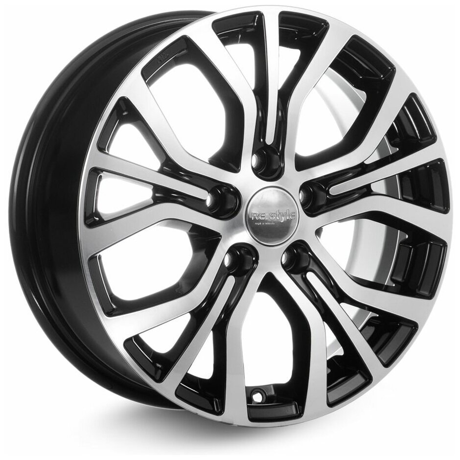 Диск K&k КС736 6.5x16/5x114.3 D67.1 ET38 алмаз чёрный