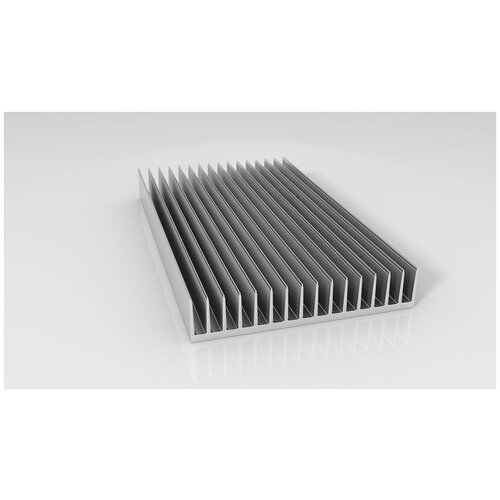 Радиаторный алюминиевый профиль охлаждения Первая Радиаторная Компания АВ0071 152х30х150 мм