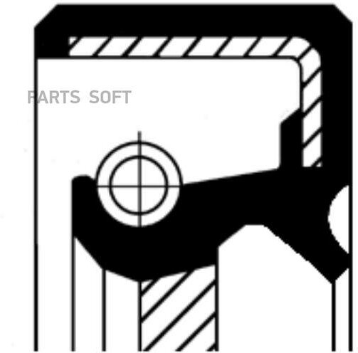 CORTECO 19016511B Саьник к. в. MITSUBISHI COLT/GALANT 44x60x7