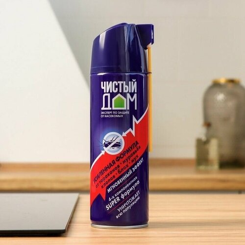 Аэрозоль от насекомых усиленная формула 400 мл 1330₽