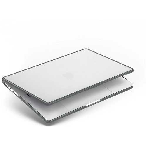 Чехол Uniq Venture Hybrid Macbook Pro 14 (2021) корпус Frost/Charcoal (серый)