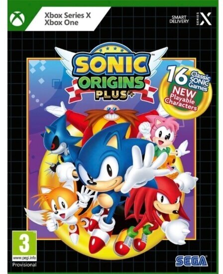 Игра Xbox Series Sonic Origins Plus Стандартное издание для Xbox One / Series X