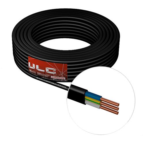 силовой кабель ввг пнг а 3х1 5 чер 20 метров гост ulc Силовой кабель ВВГ-Пнг(А) 3х1.5 чер 20м ULC ГОСТ