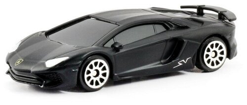 Легковой автомобиль RMZ City Lamborghini Aventador LP 750-4 Superveloce (344994SM) 1:64, 9 см, черный