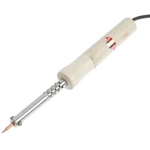 Паяльник TUNDRA деревянная рукоятка 30 Вт 220 В 53800₽