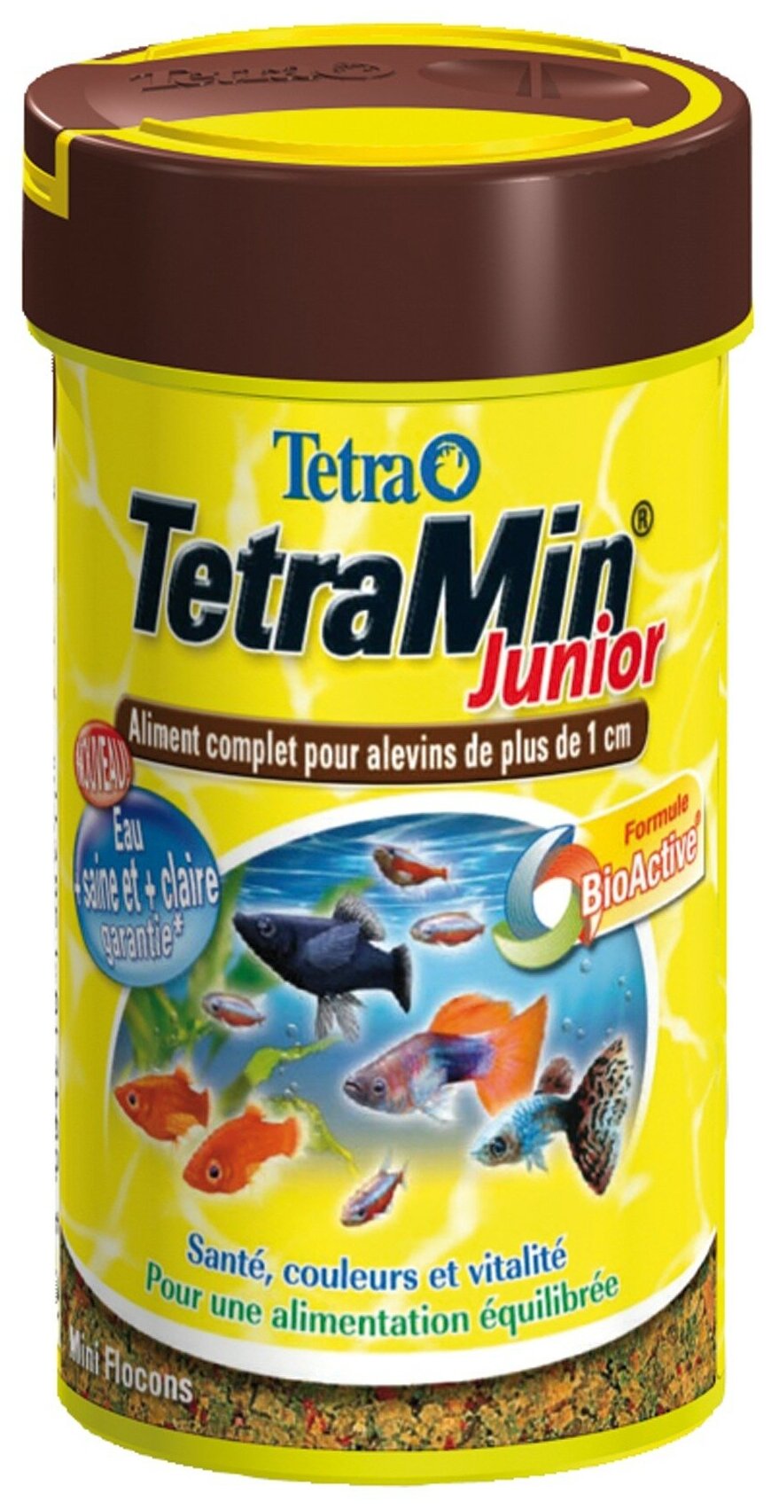 Корм для аквариумных рыб Tetra TetraMin Junior 100 мл (хлопья мини хлопья) - фотография № 2