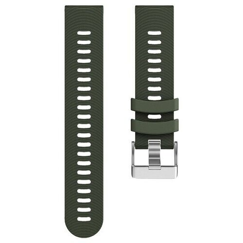 for garmin 245 strap official button silicone watch band sports strap for forerunner 245m 645 vivoactive 3 venu venu sq bracelet Ремешок QuickRelease 20 мм для Garmin Forerunner 55/245/645, Venu Sq 2 Plus, Vivoactive 3, Vivomove премиум силикон (зеленый хаки)